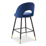 Berkeley Designs Hoxton Bar Stool in Blue-Bar Stools-Berkeley Designs-Belmont Interiors