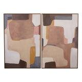 Libra Interiors Modern Abstract Wall Art Set of 2
