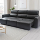 Conway Electric Sofa Brown 3 Seater