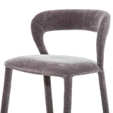 Libra Interiors Cruise Upholstered Bar Stool - Grey