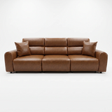 Conway Electric Sofa Brown 3 Seater