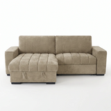 Franklin Sofabed Beige Universal Corner