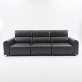 Conway Electric Sofa Brown 3 Seater
