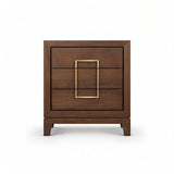 Berkeley Designs Lucca 3 Drawer Chest in Walnut