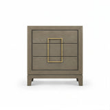Berkeley Designs Lucca 3 Drawer Chest In Grey/Oak
