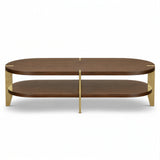 Berkeley Designs Malibu Natural Walnut Coffee Table