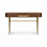 Berkeley Designs Napa Console Table Caramel Oak & Bronze
