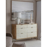 Libra Interiors Nerida Bone Inlay Chest of Drawers