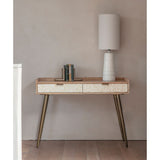 Libra Interiors Nerida Bone Inlay Desk