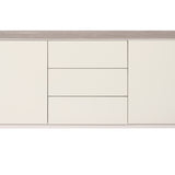 Havana Mocha Ceramic Marble 2 Door 3 Drawer Sideboard