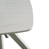 Elsey Travertine Ceramic Marble Lamp Side Table