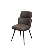 Havana Vintage Brown PU Leather Dining Chair