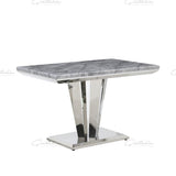 Riccardo 120cm Marble Dining Table - 3 Colours