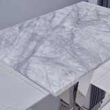 Riccardo 120cm Marble Dining Table - 3 Colours