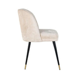 Richmond Interiors Alicia Chair in White Chenille