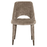 Richmond Interiors Cecilia Chair in Stone Chenille Set of 2