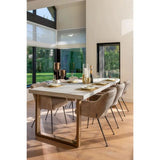 Richmond Interiors Jenthe Chair in Desert Renegade – Wingback Dining Accent Chair