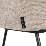 Richmond Interiors Jenthe Chair in Desert Renegade – Wingback Dining Accent Chair