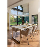 Richmond Interiors Jenthe Chair in Desert Renegade – Wingback Dining Accent Chair