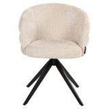 Richmond Interiors Serenity Niagara Beige Chenille Swivel Chair