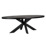 Richmond Interiors Watson Black 235cm Dining Table