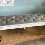 Louis Grey Marble 150CM Dining Table + Belle Silver Grey Chairs, Bench Option-Esme Furnishings