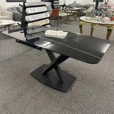 Apollo 160cm Black Ceramic Dining Table