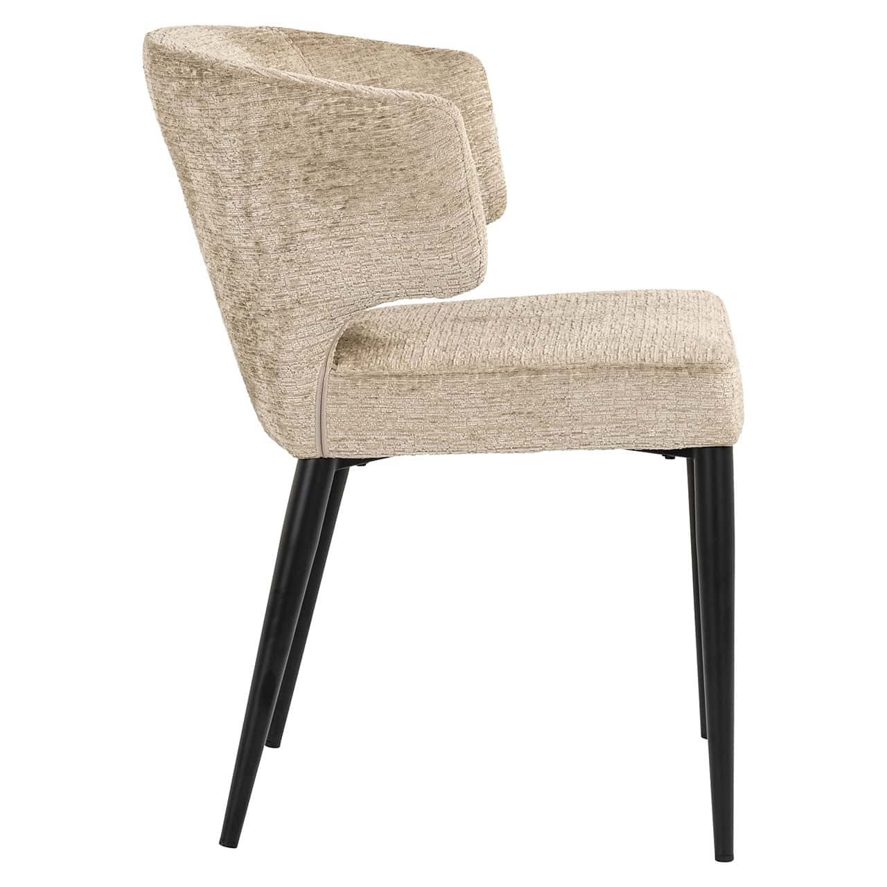 Richmond Interiors Dining Chair Taylor Desert Taupe Chenille
