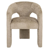 Richmond Interiors Belle Desert Taupe Chenille Dining Chair