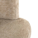Richmond Interiors Cheyenne Desert Taupe Chenille Swivel Chair