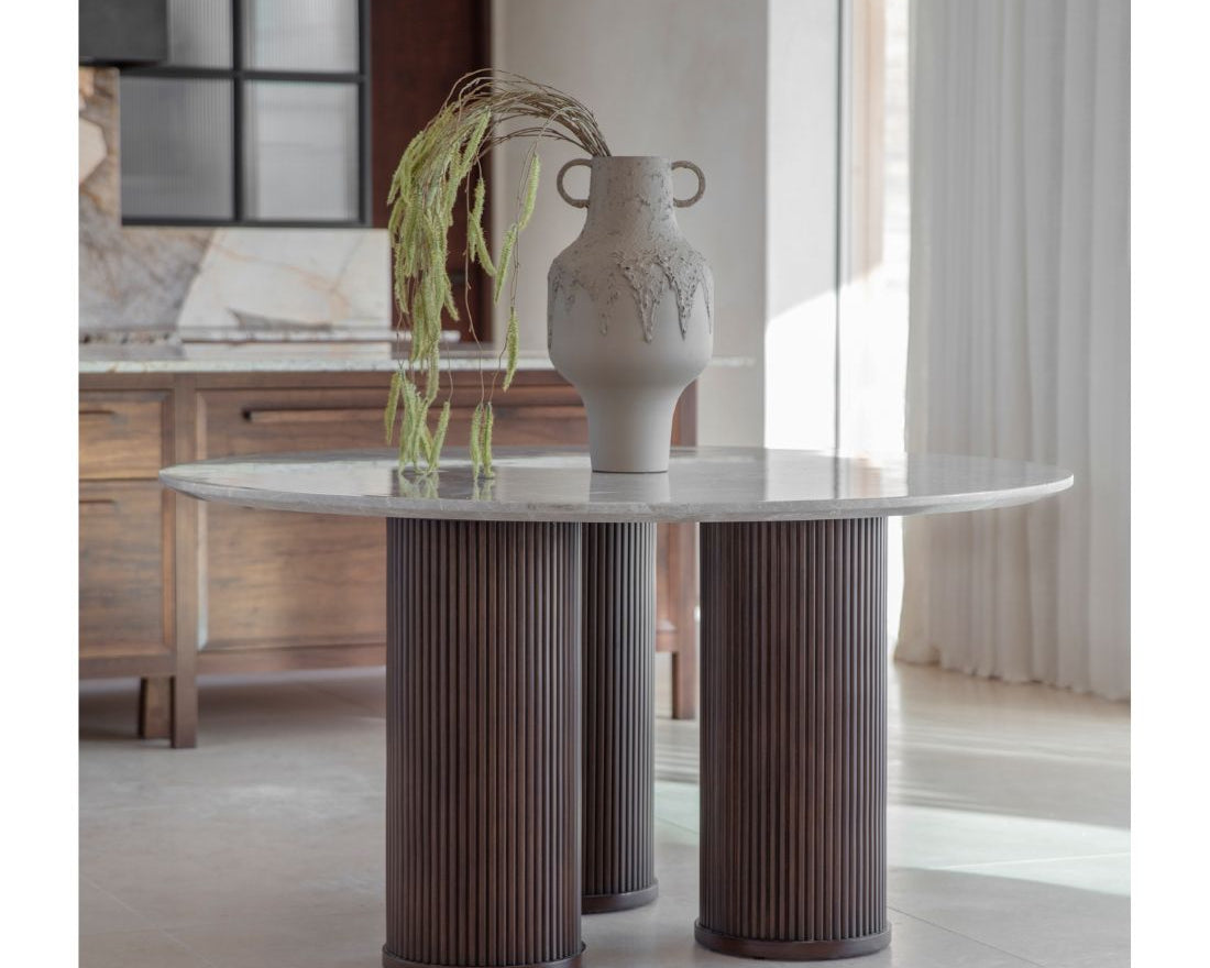 Libra Interiors Whitwell Round Dining Table
